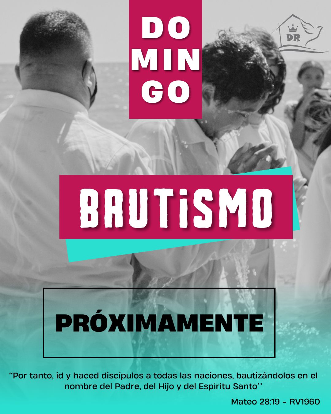 Próximo bautismo: inscripciones abiertas
